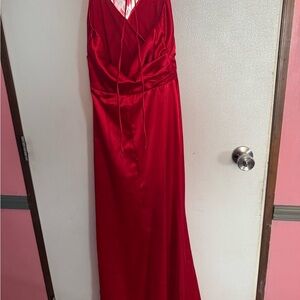 Elegant Red Evening GownRed Prom Dress
